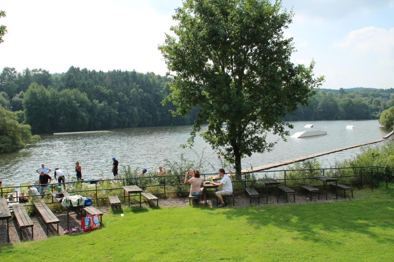 Ferienhaus "Baeren Ecke" Am See Im Bergland Kirchheim  Buitenkant foto
